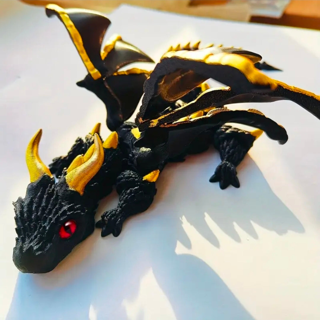 3D Printed Collectible Dragon Large Decorative Toy